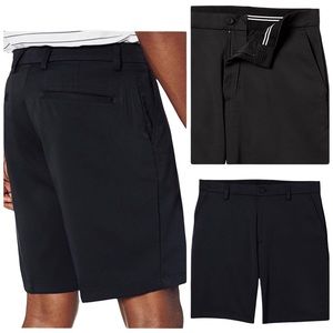 Amazon Essentials Men's Classic-fit 9” Stretch Golf Short - Black - 32 NWOT